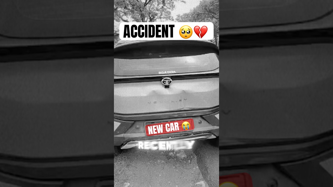 Our New Car Accident 🥺💔 - WORST DAY 😭 #shorts