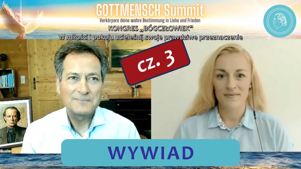Dieter H&auml;usler na kongresie &bdquo;B&Oacute;GCZŁOWIEK&rdquo; 2023 r. - wywiad cz. 3