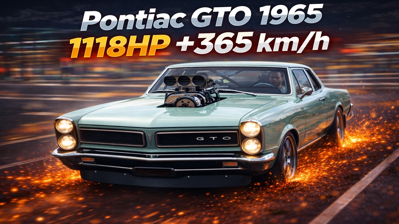 (4K) 1118HP Pontiac GTO 1965  (+365km/h) - Forza Horizon 5