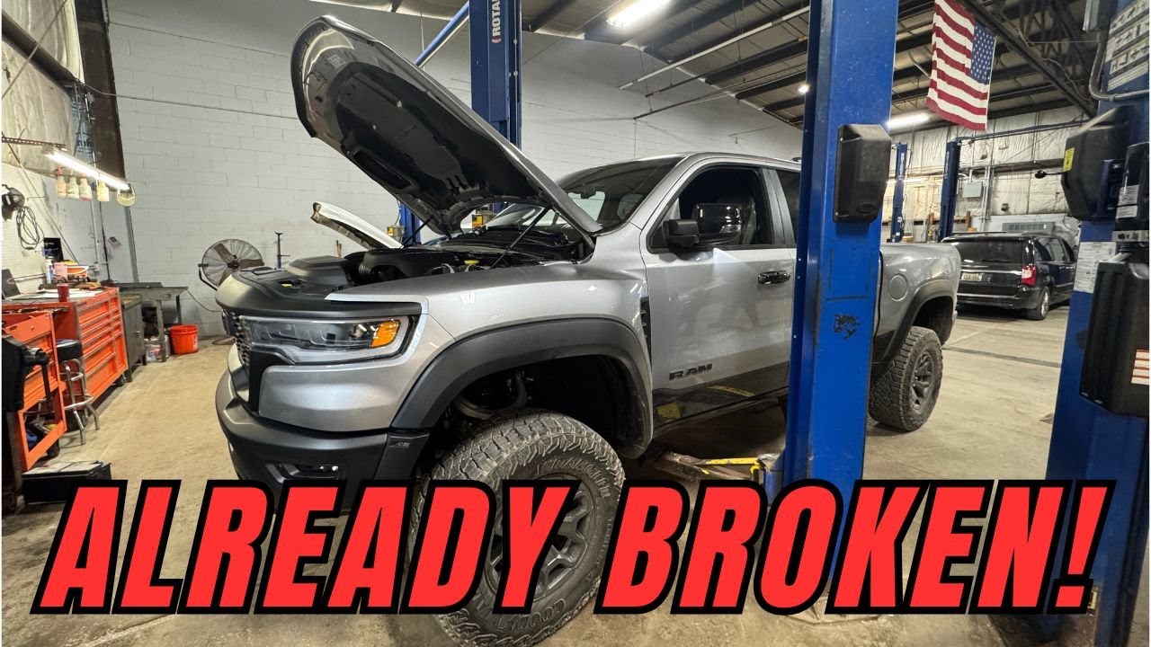 2025 Ram 1500 RHO problems We put it on the lift and look at under carriage and skid plates