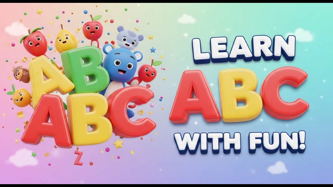 ABC for Kids | Learn A to Z Alphabet with Fun | 2D Animation for Toddlers #nurseryrhymes