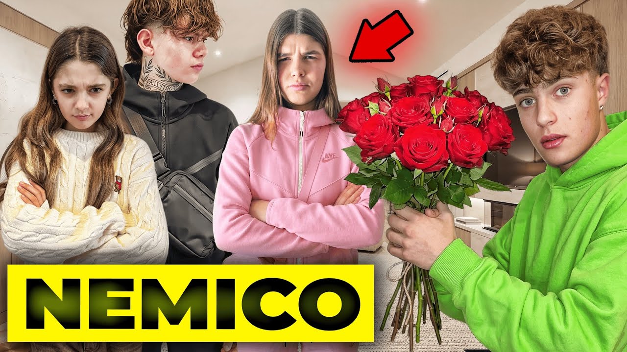 SCANDALO: IL MIO NEMICO DIEGO REGALA DEI FIORI ALLA MIA RAGAZZA E A MIA SORELLA E LITIGANO!