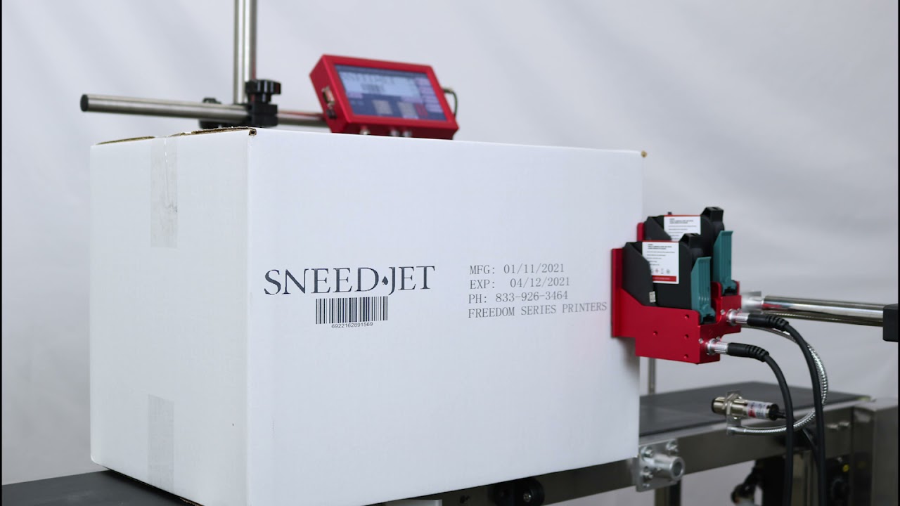 SNEED-JET Freedom 21 Case Coder Inkjet Printer