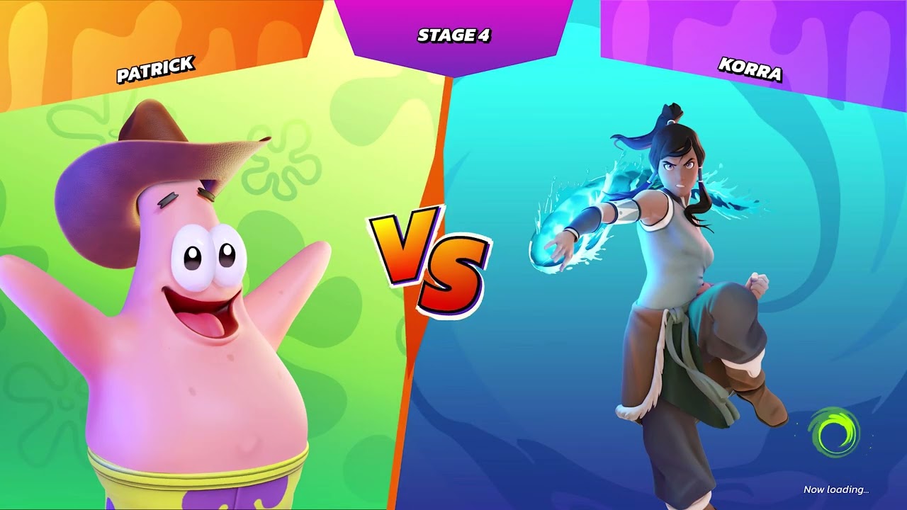 Nickelodeon All-Star Brawl Patrick Star Arcade Mode Gameplay (Poll Winner)