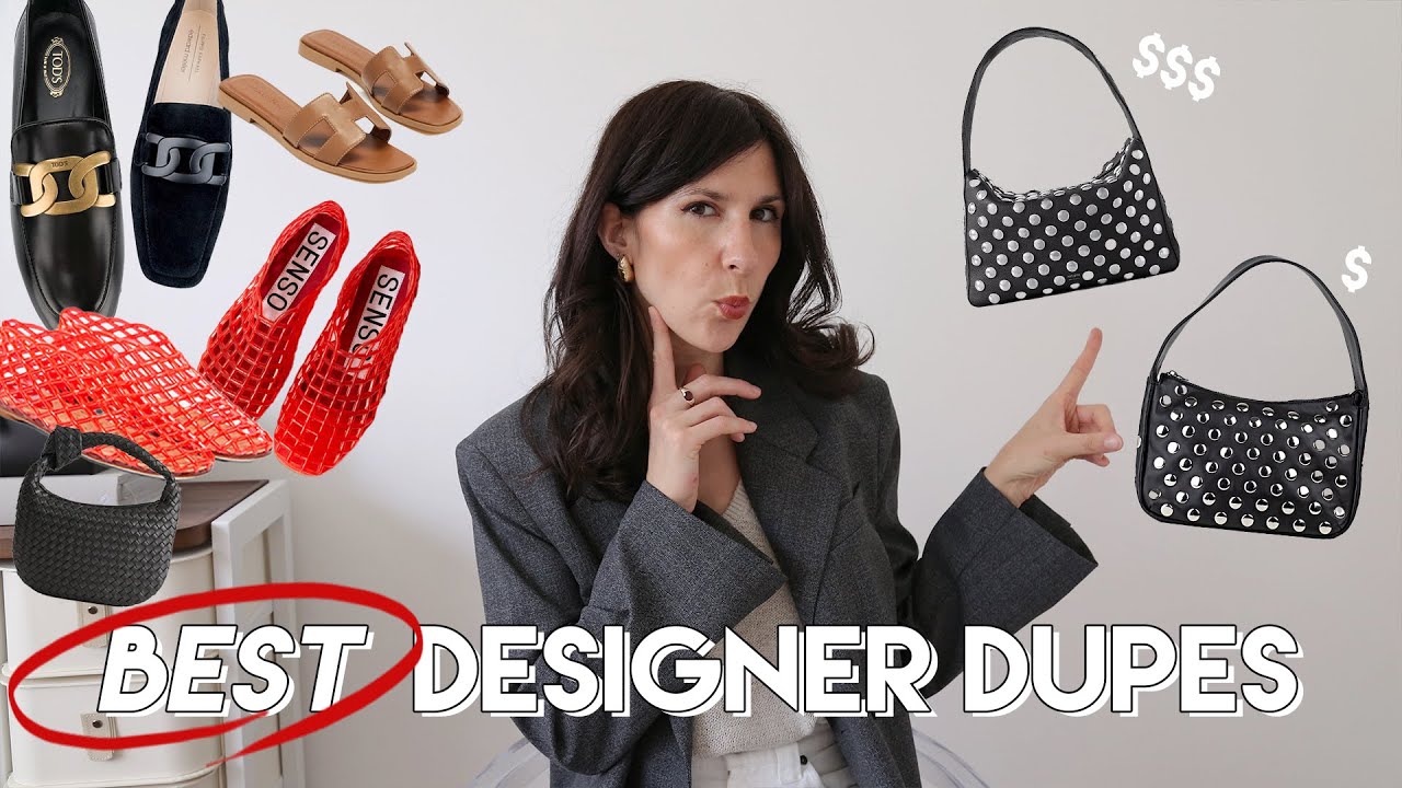 Designer Shoe & Bag Dupes (Designer Look for Less): The Row, Khaite, Chanel, Hermes, Tods, Miu Miu