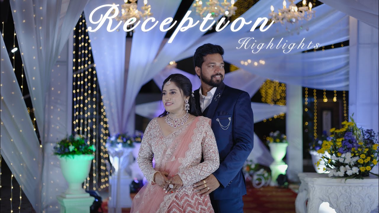RECEPTION HIGHLIGHTS 2025 ❤️ | Deepthi & Balaji | Best Cinematic Video 