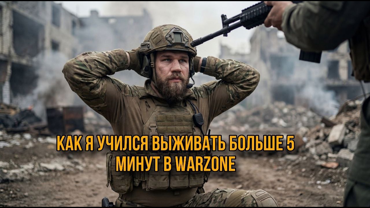 Я НОВИЧОК в Warzone и это БОЛЬ... Учусь не умирать в первые 5 минут!