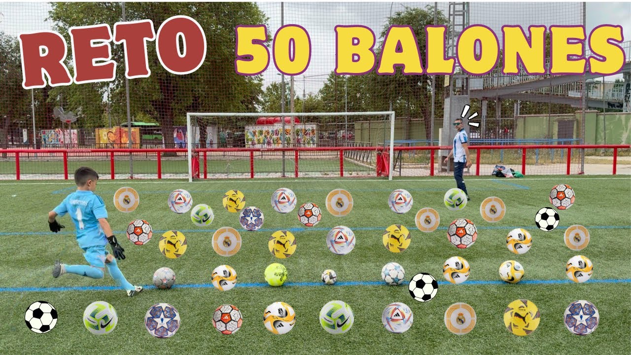 ¡50 Balones, 50 Tiros a portería! ¿Quién Ganará?⚽️