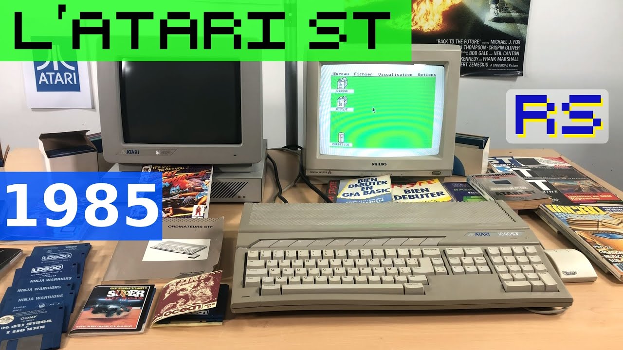 L'Atari ST 1/3 : histoire, restauration et découverte