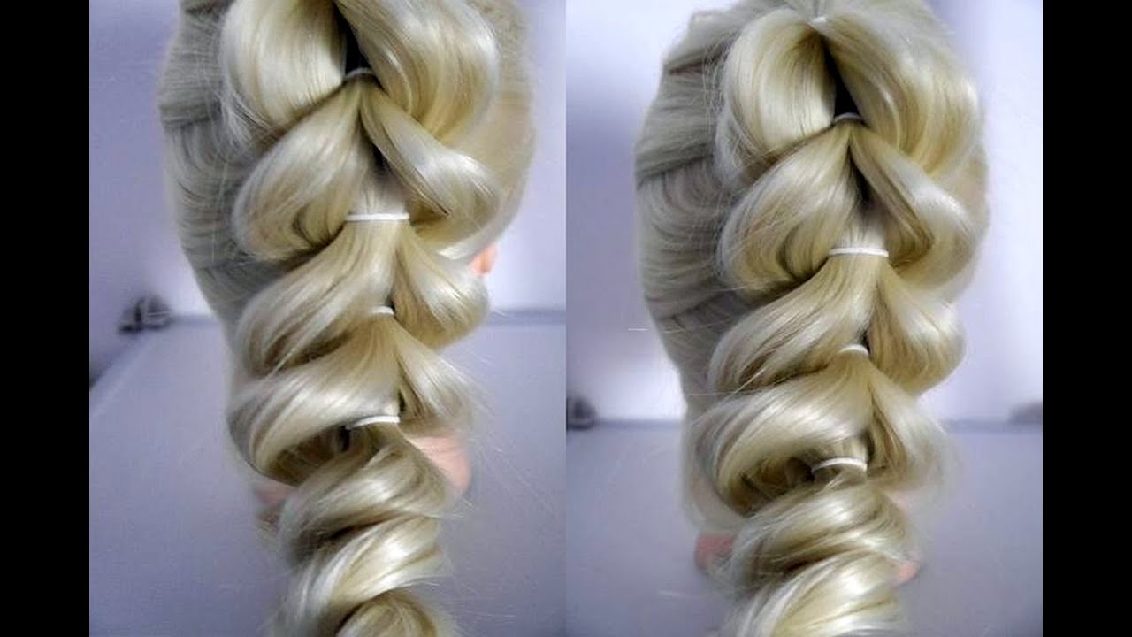 EINFACHE Frisur OHNE FLECHTEN. Französischer Zopf für mittellange Haare.EASY French Braid. Peinados