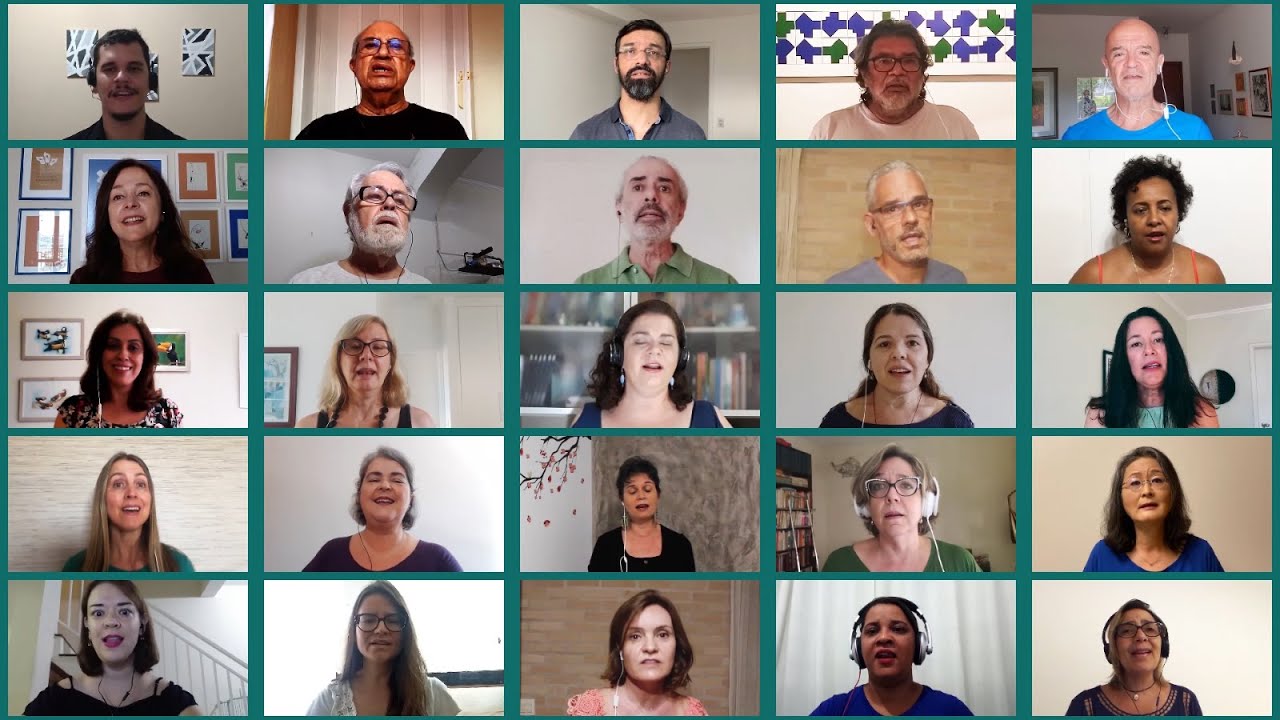 Coral do TRT15 - Coro Virtual II - Caminho das Águas - versão a cappella