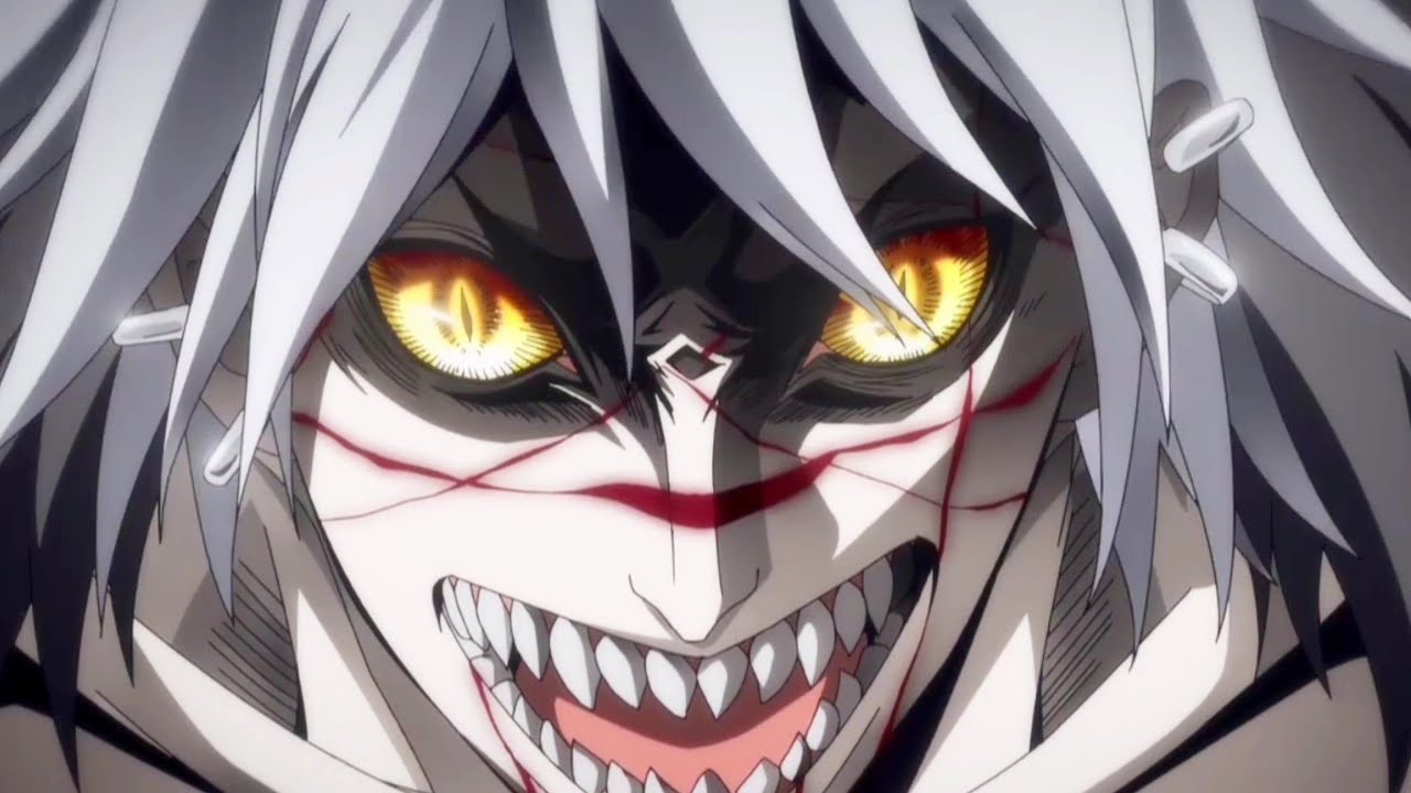 Guideau vs Demon Sword Ashgan「Majo to Yajuu AMV 」- Woah