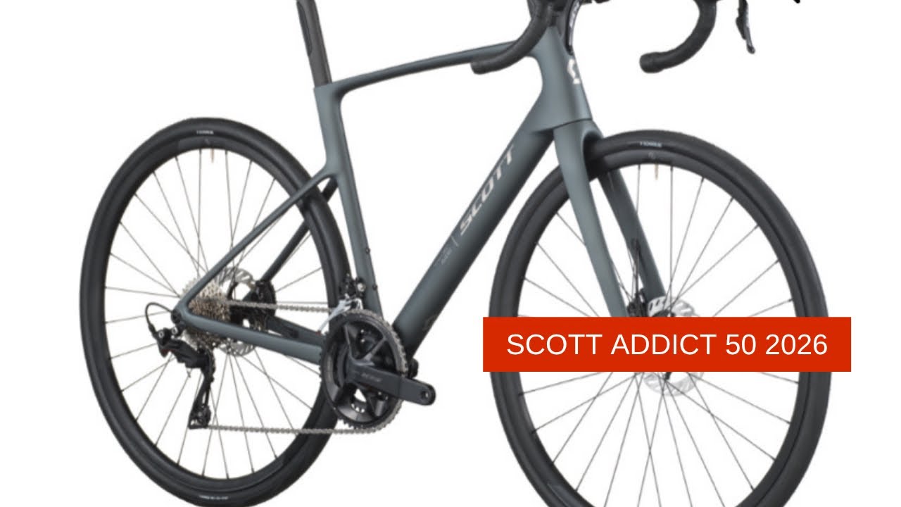 Scott Addict 50 (2026) – идеальный шоссейный велосипед начального уровня для настоящих гонщиков