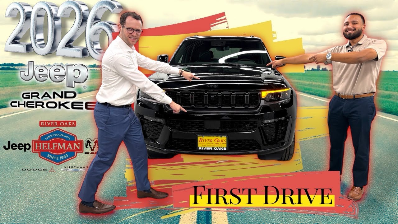 FIRST LOOK- Meet the all-new 2026 Grand Cherokee