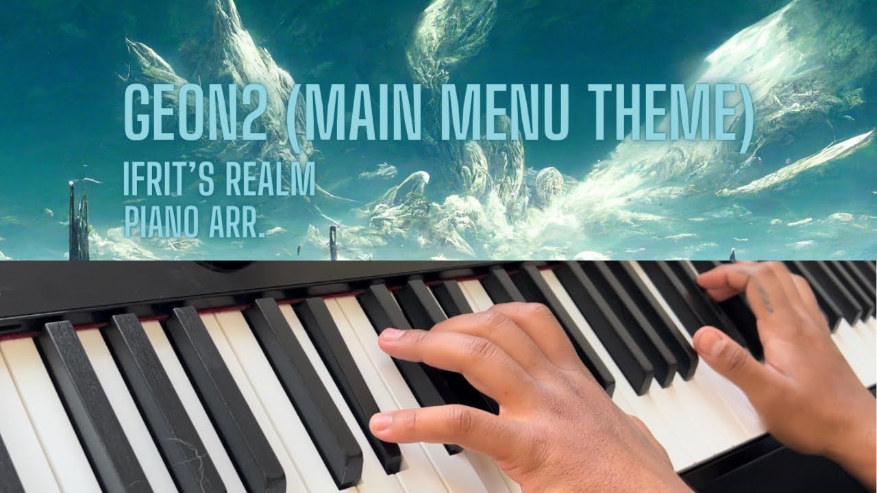 Honkai Impact 3rd: Geon2 (Main Menu Theme) - piano arr.