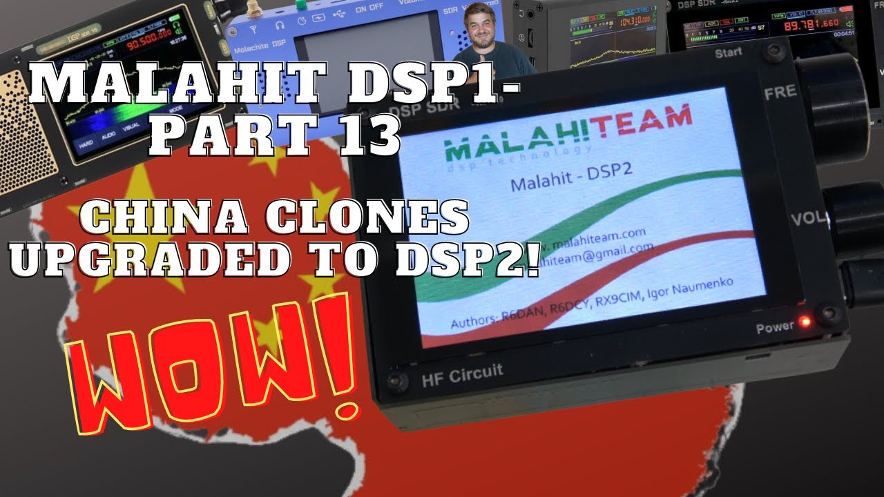 Malahit DSP1- Teil 13 China Klon wird zum DSP2!