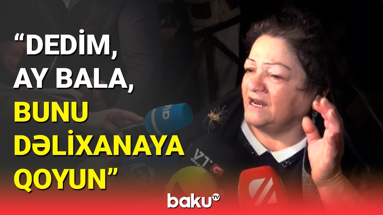Direktorun qohumları göz yaşlarını saxlaya bilmədi | Dəhşətli qətlin təfərrüatları
