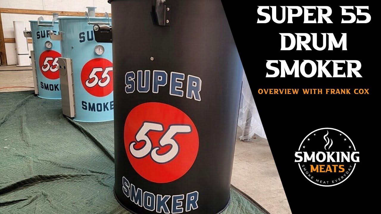 Обзор коптильни-барабана Super 55 от Фрэнка Кокса!