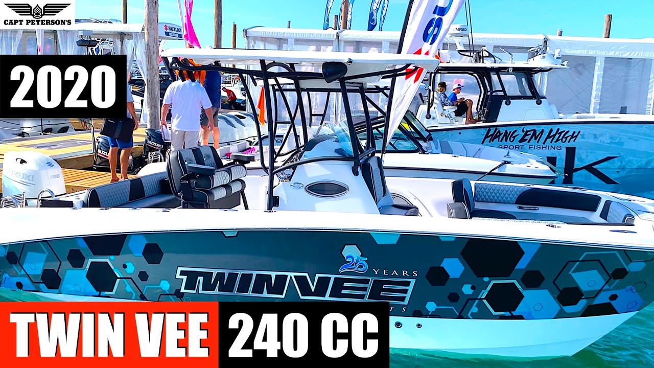 Twin Vee 240 Sea Trial - 2020 Miami Boat Show - Center Console with Capt 