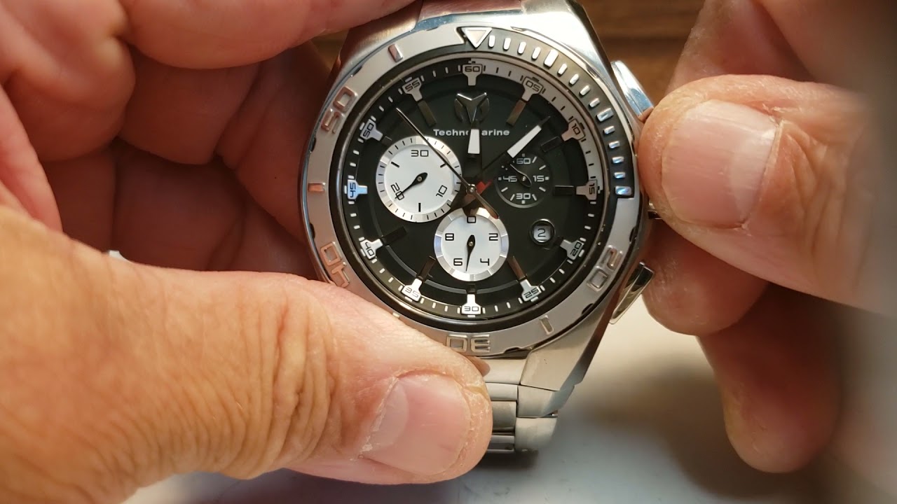 Ronda 5040 chronograph hands resetting instructions.