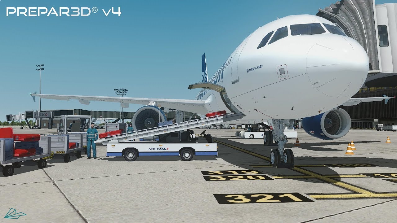 Prepar3D v4.5 | Paris to Algiers | LFPO-DAAG | FSLabs A320-X | P3D