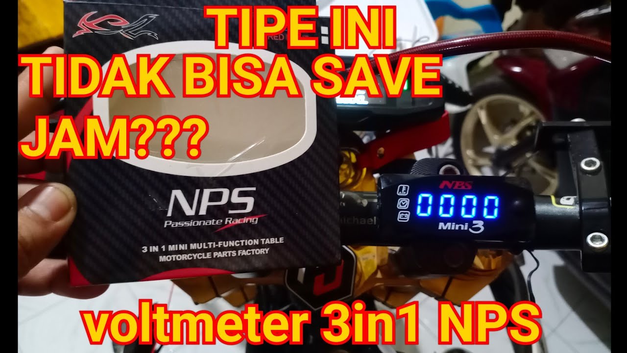 HOW TO INSTALL A 3IN1 NPS VOLTMETER. THE CLOCK KEEPS RESETTING AND CANNOT SAVE.
