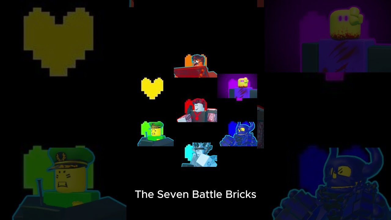 The 7 Battle Bricks #battlebricks #roblox