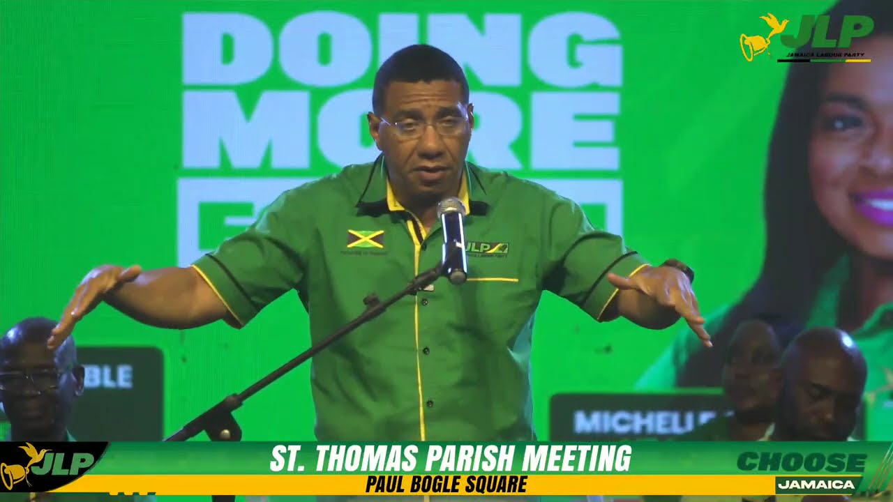 Dr Andrew Holness || Full Speech || JLP St Thomas Parish Meeting || August 16, 2025
