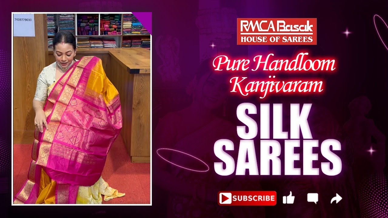 Pure Handloom Kanjivaram Silk on a Budget || RMCA Basak