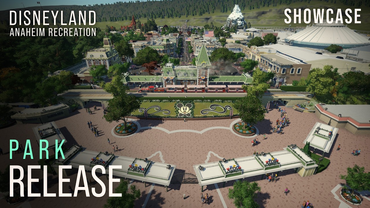 Park Release | Disneyland Anaheim Recreation | Planet Coaster