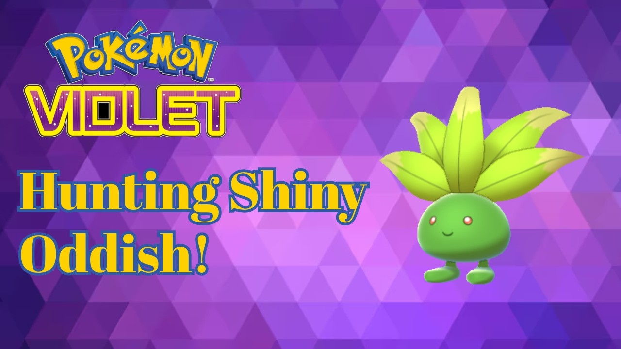 Pokémon Violet - Hunting Shiny Oddish!