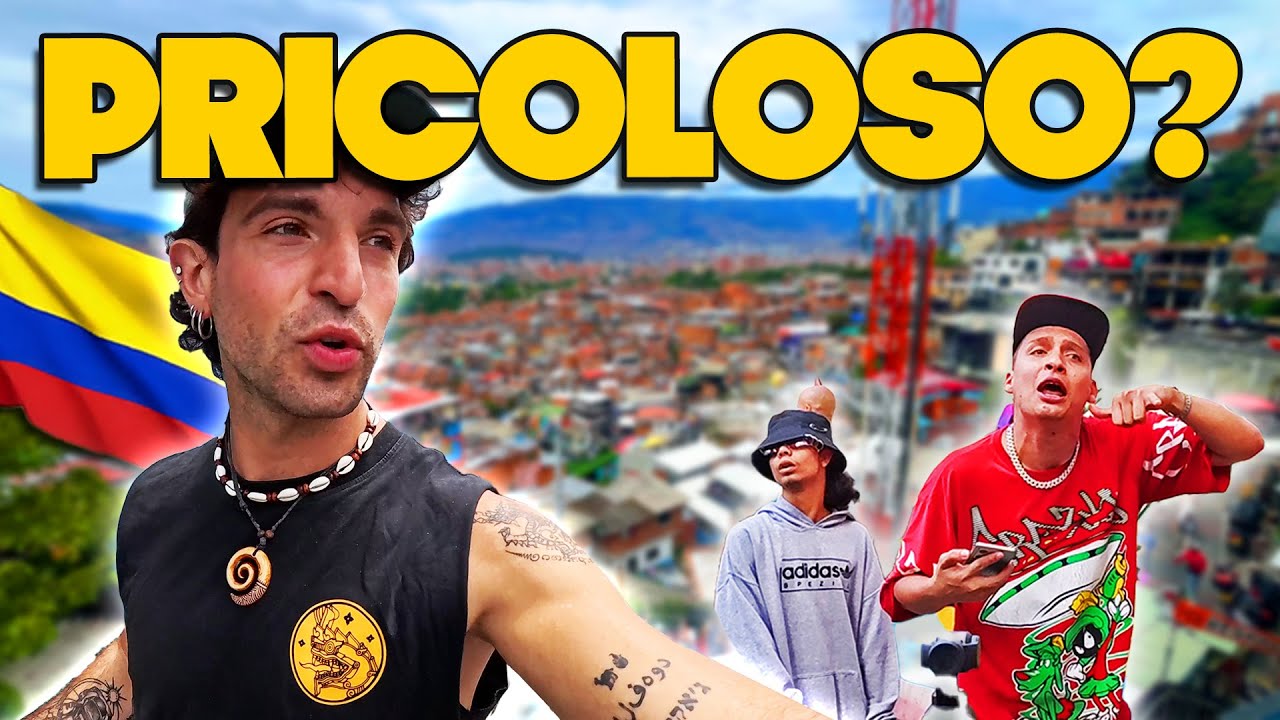 COMUNA 13 🇨🇴 Qui non entrava nessuno… oggi è il simbolo della rinascita di Medellín!