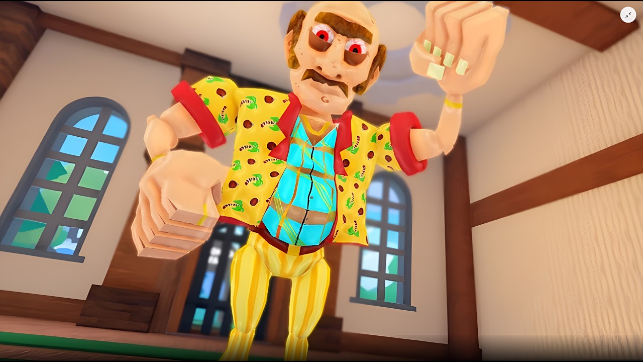 ESCAPE EVIL STEPDAD! (Obby) | FULL WALKTHROUGH WITHOUT VOICE 4K