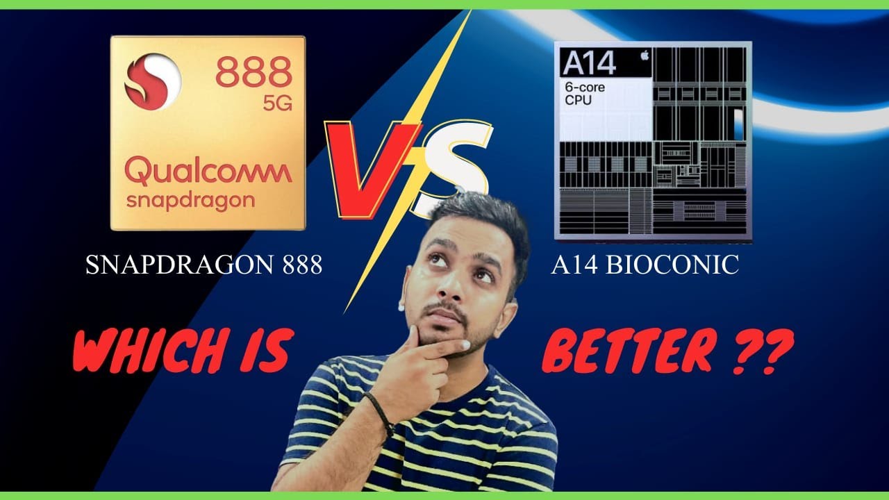 Snapdragon 888 VS A14 Bionic (Comparison): Which One Is Better?  #snapdragon888vsa14bionic