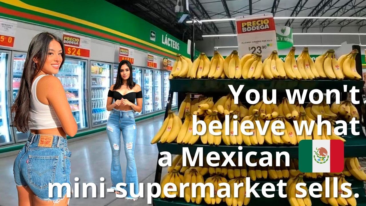 You won't believe what a Mexican mini-supermarket sells.