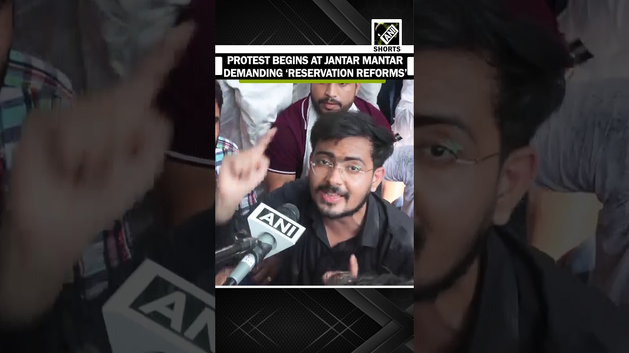 Protest begins at Jantar Mantar demanding &lsquo;reservation reforms&rsquo;