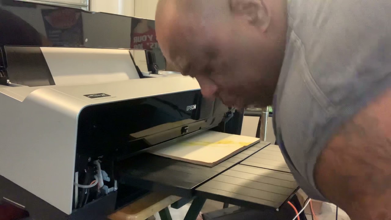 Dtf. How to print step by step from cadlink on a Epson 3880!