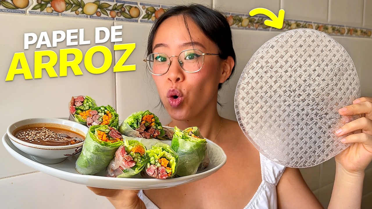 5 Recetas Fáciles con Papel de Arroz 🤤