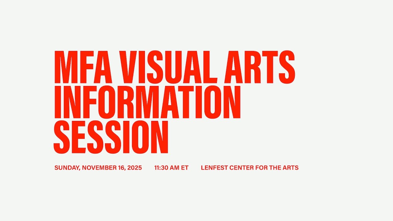 Visual Arts Information Session 2025