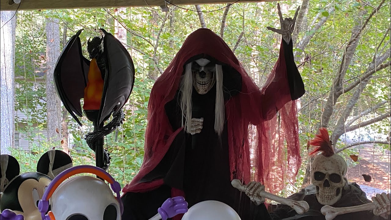 Lowe’s Halloween Bluetooth Reaper Singer Review!