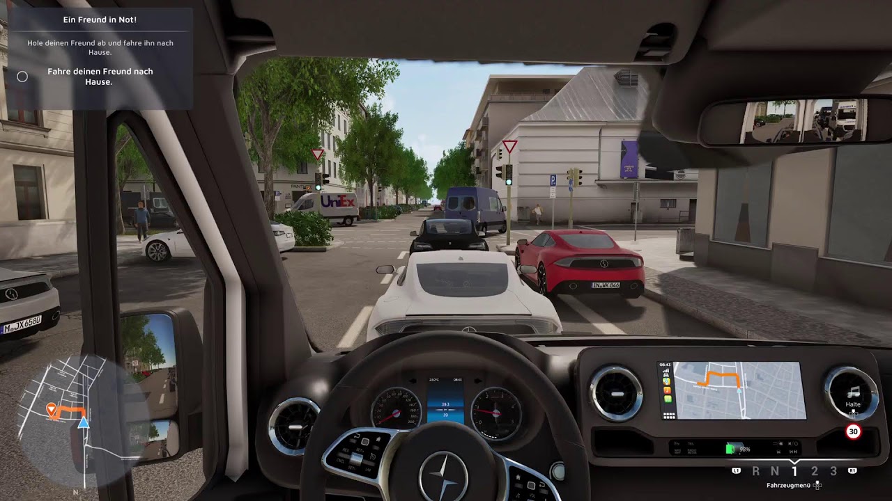City Driver PS5 | Konsole Lenkrad Support G29