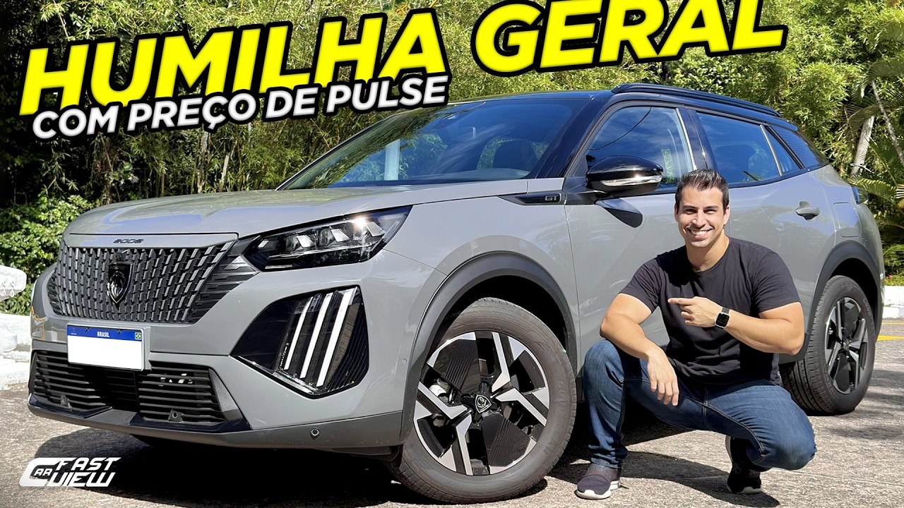 DIGA ADEUS À CRETA, RENEGADE, T-CROSS E TRACKER! NOVO PEUGEOT 2008 2025 ESTÁ MELHOR E +BARATO!