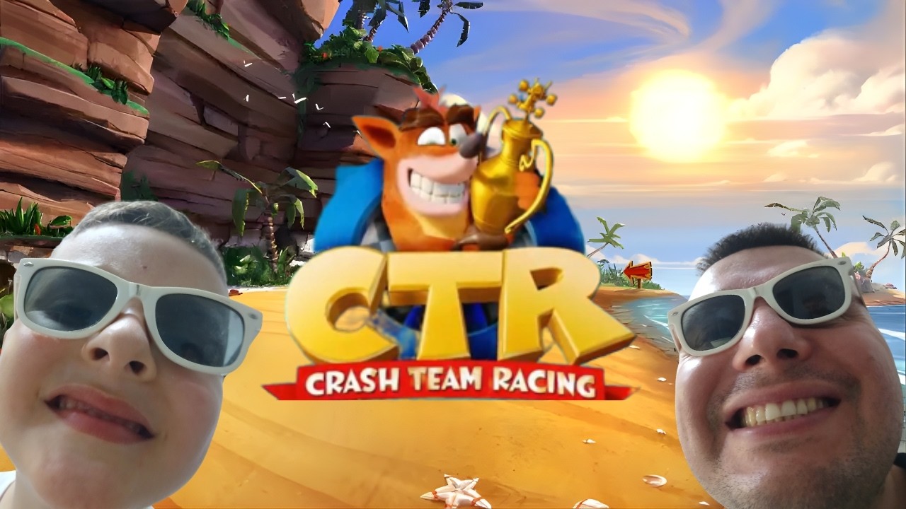 Crash de Corrida com o Papai!!!