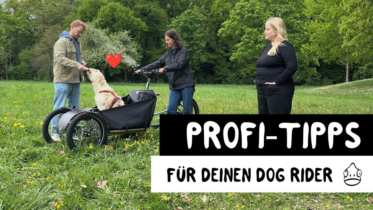 So klappts mit Hund & Lastenrad! | Profi-Tipps mit Steffi & Luna