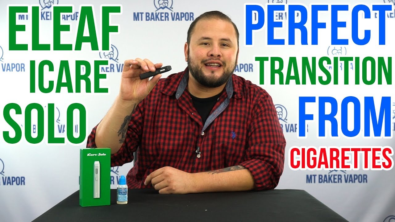 Eleaf iCare Solo Product Spotlight! Perfect for those switching from cigarettes!