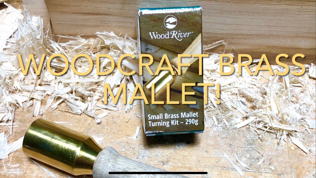 THE FLIPPING IDIOT VS THE WOODCRAFT 290G BRASS MALLET HEAD!