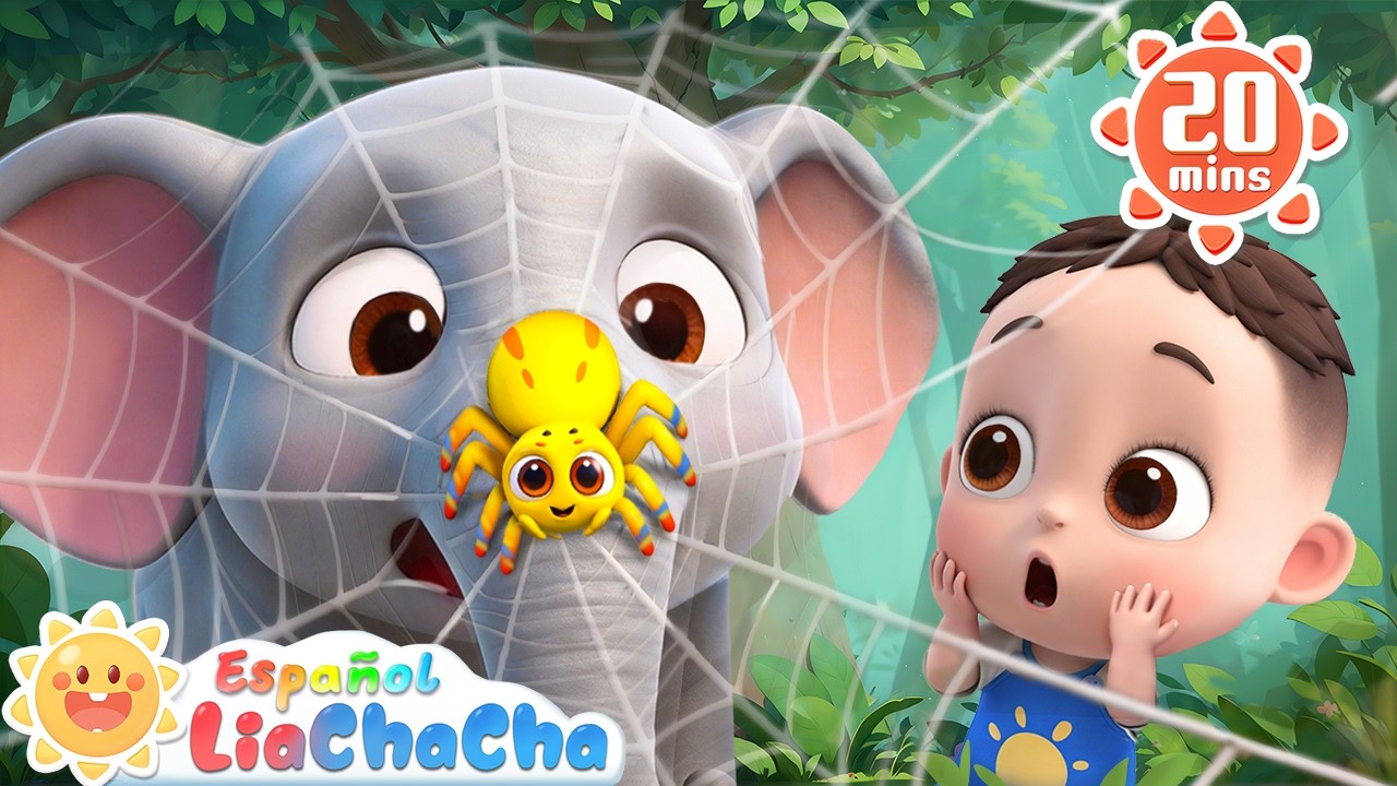 Los Elefantes Salieron a Jugar | LiaChaCha en Español - Canciones Infantiles