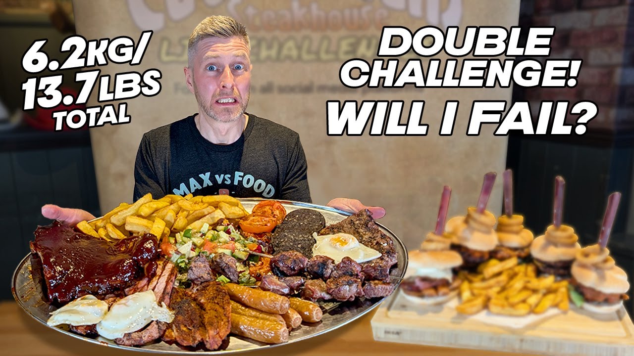 CAN I DEFEAT THIS 6.2KG / 13.7lb DOUBLE CHALLENGE!?