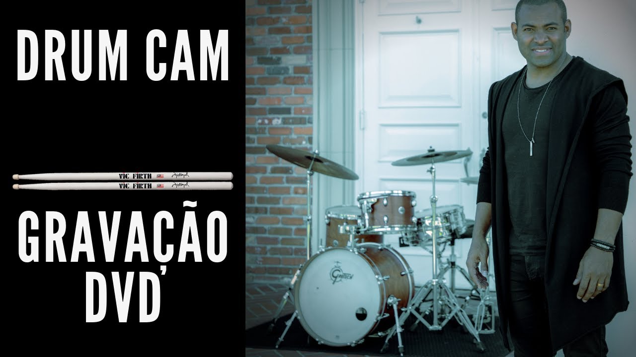 DrumCam - Grava&ccedil;&atilde;o ao vivo dvd - Musica brasileira