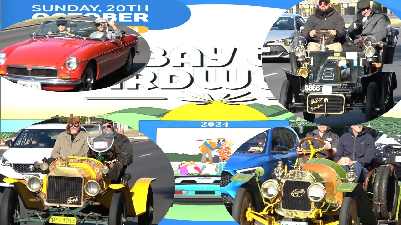 2024 - 44th Bay to Birdwood features historic vehicles & motorcycles built prior to 31 December 1993